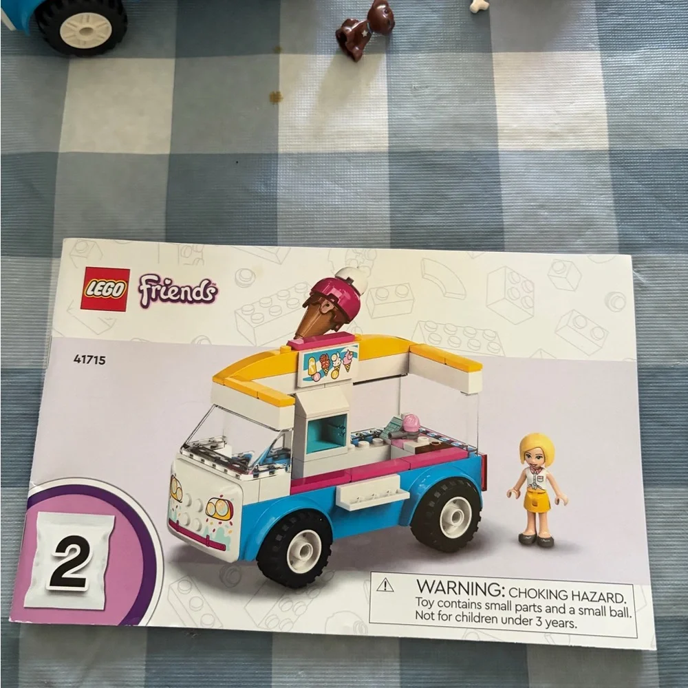 LEGO Friends Ice-Cream Truck Playset - Blue & White